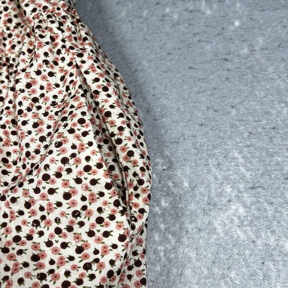 Christy Dawn Claire Dress Womens Size Large in Primrose Ditsy Cream Sleeveless - Picture 6 of 13